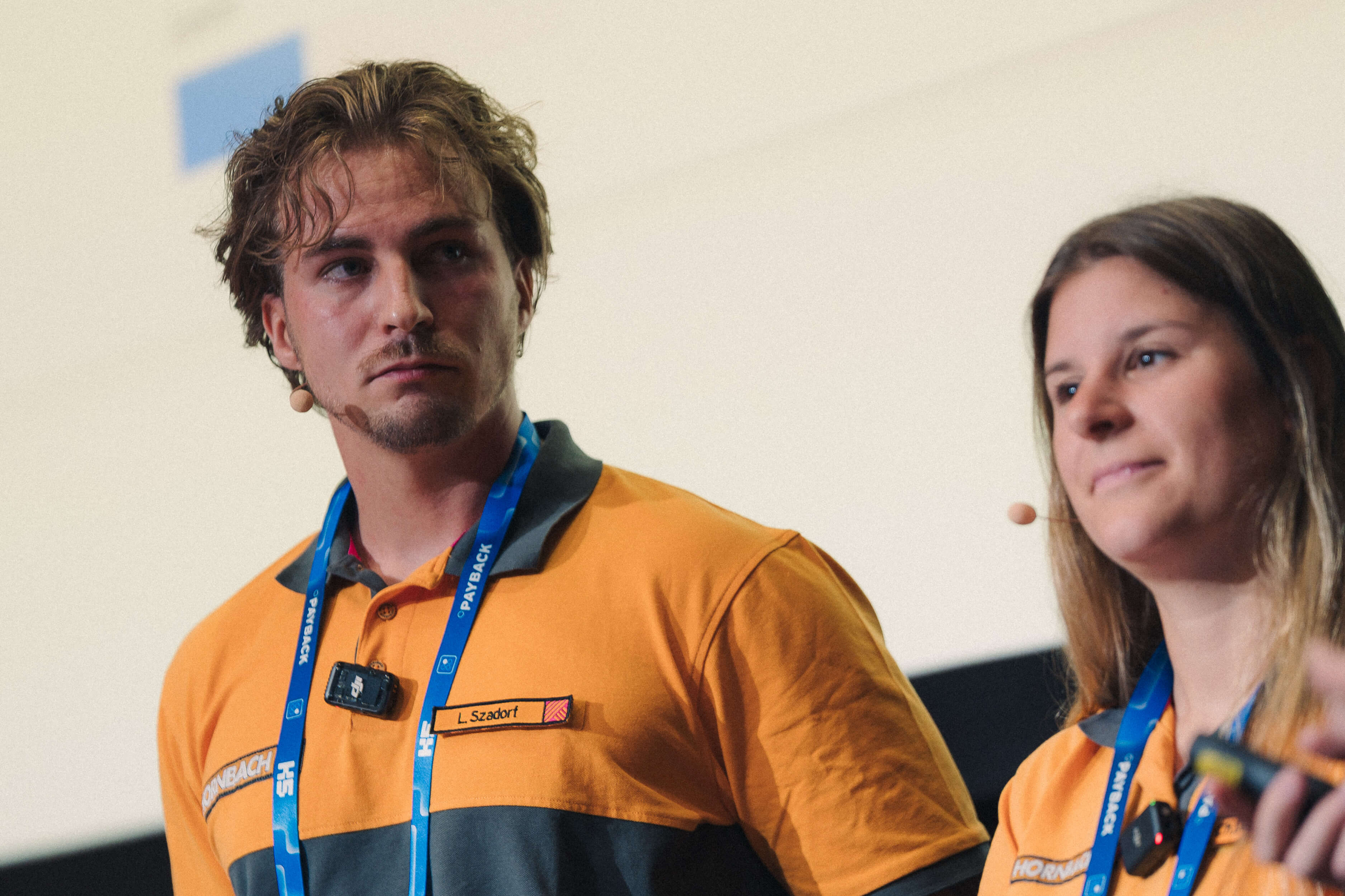 Hendrik Lallensack mit Christina Dausch und Lennart Szadorf auf der Scale-Up-Stage der K5 2026.