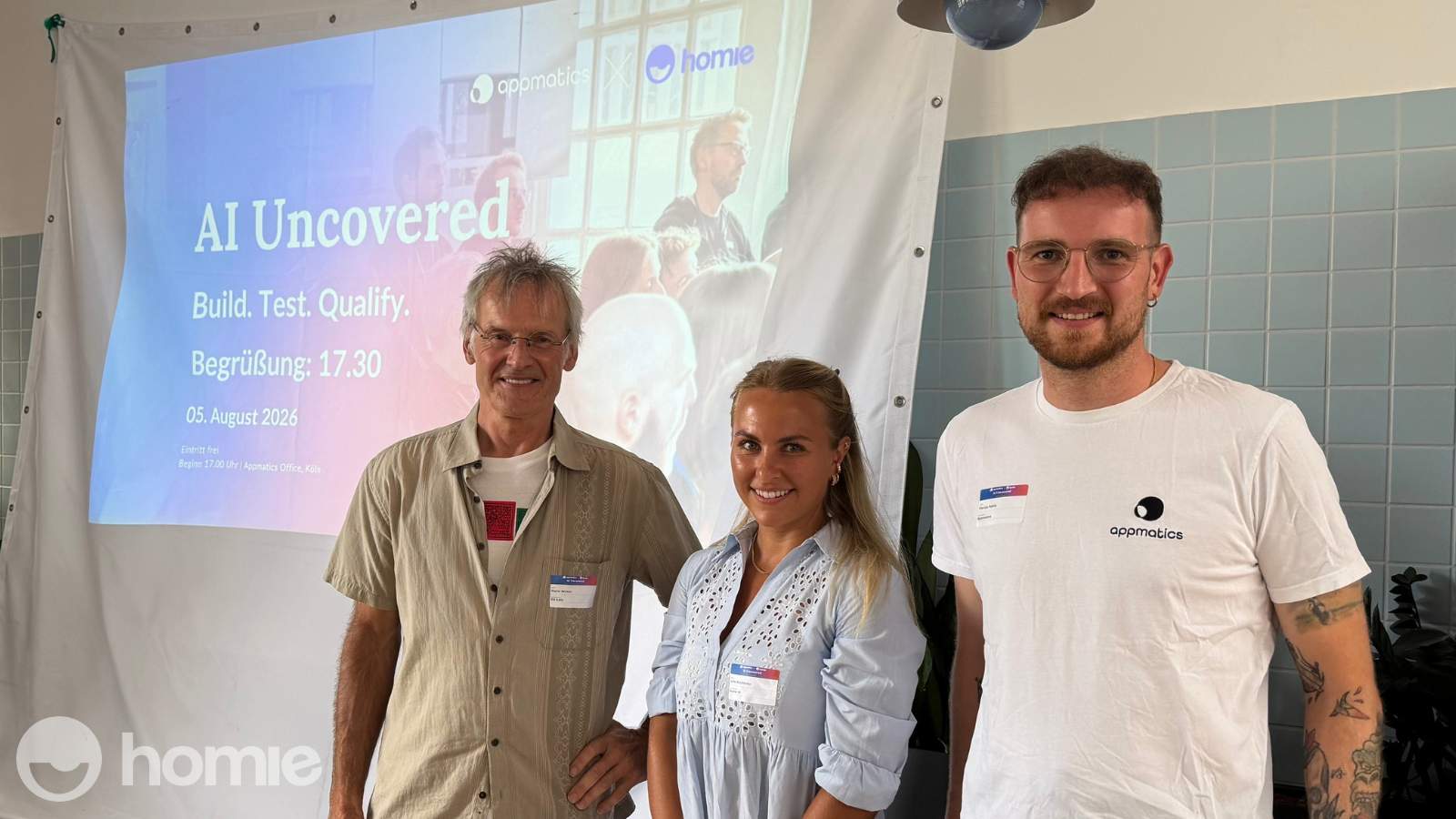 AI Uncovered mit homie AI: Wenn KI im echten Kunden-Projekt bestehen muss