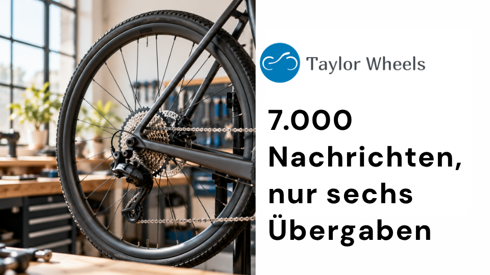 7.000 Nachrichten, nur 6 Übergaben: Wie Taylor Wheels den Kundenservice entlastet