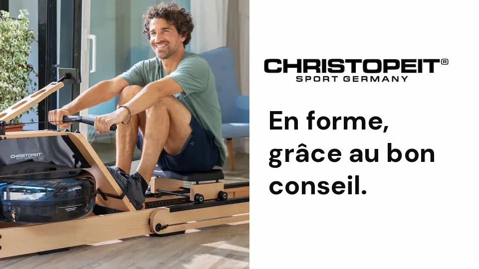 Christopeit Sport × homie AI : le Christobot – votre conseiller fitness personnel