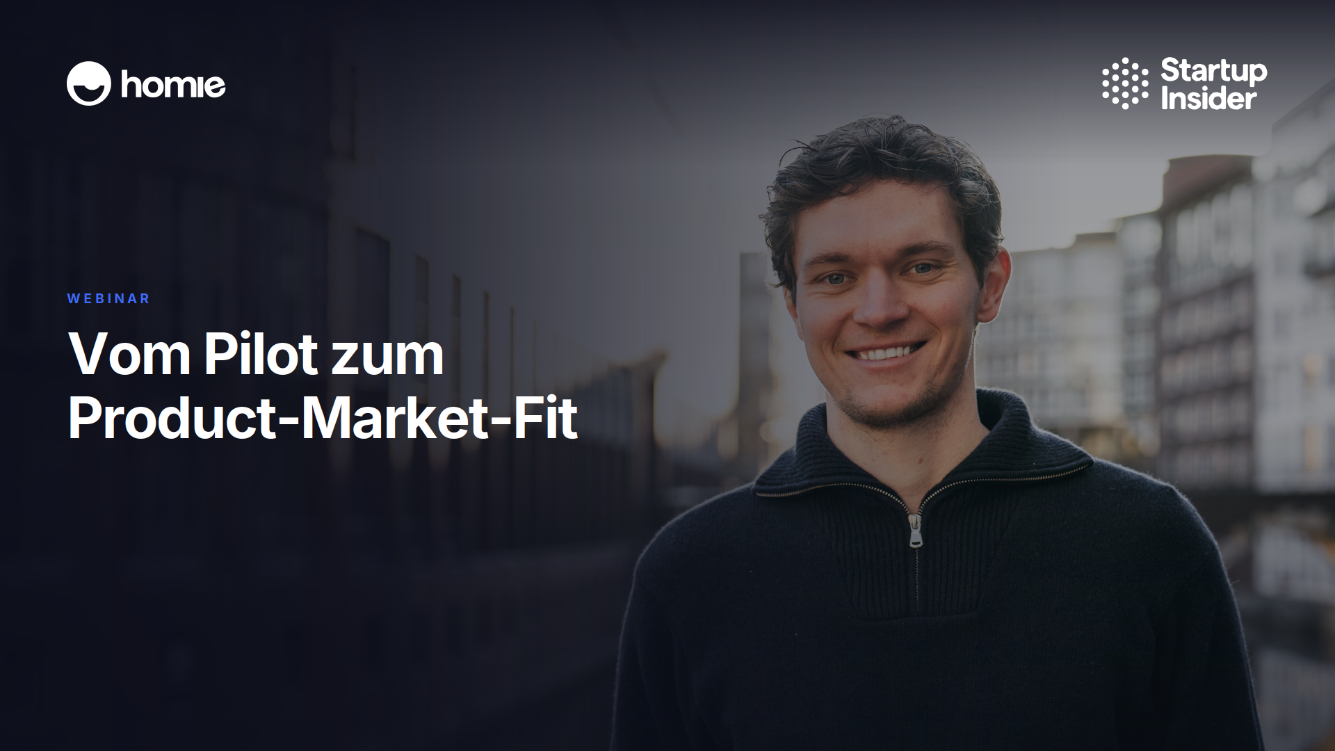 Warum KI-Piloten scheitern: 5 Lessons aus 120 Retail-Projekten - homie AI im Startup-Insider Webinar