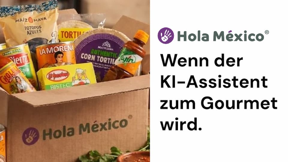 Hola Mexico × homie AI: Wenn der KI-Assistent zum Gourmet wird